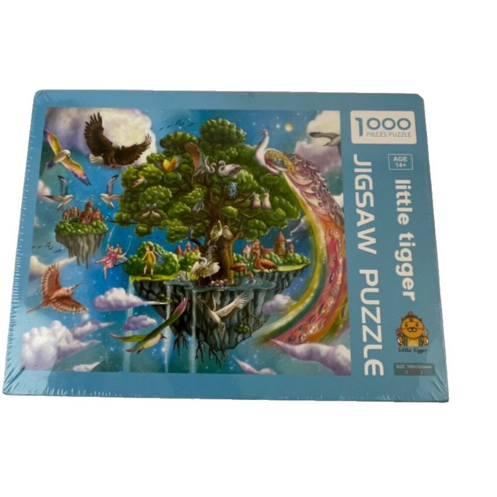 1000 Piece Jigsaw Puzzle Fantasy Tree Birds Little Tigger Sealed New